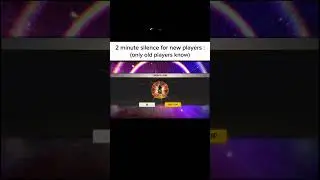 2 min silence for new Players old pirate emote #ffshorts #oldemote