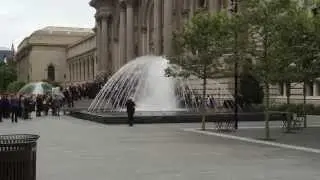 Metropolitan Museum of Art Fountain Opening via Delta Fountains HD