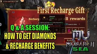 How to obtain diamonds & recharge benefits - Q&A Series MU Monarch SEA (Filipino)