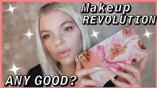 NEW MAKEUP REVOLUTION FOREVER FLAWLESS AFFINITY PALETTE/ TUTORIAL AN SWATCHES 🥰🤩
