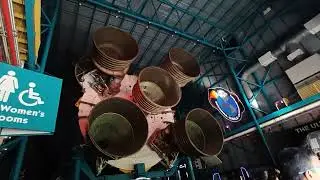 apollo 7 Rocket engines- saturn IB sa-205 engines- five powerful engines!