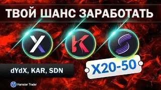 ЭТИ МОНЕТЫ СДЕЛАЮТ ИКСЫ: dYdX, Karura (KAR), SDN &ndash; где покупать альткоины в портфель
