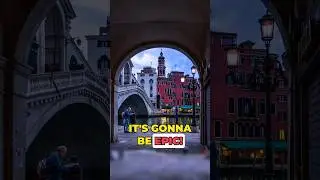 The Rialto bridge in Venice Italy