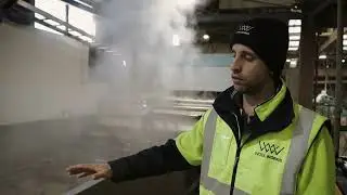 Wool Scouring. The Wool Journey