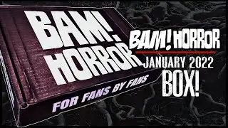 What's Inside The Bam! Horror Box for January 2022? @TheReviewSpot