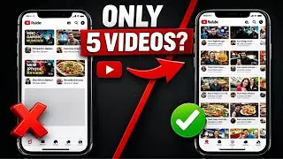 YouTube показывает только несколько видео, а затем останавливается &mdash; Исправление (2026)