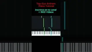 Top Gun Anthem  #pianofacil #pianoeasy #pianotutorial #shortspiano #pianoshorts #piano