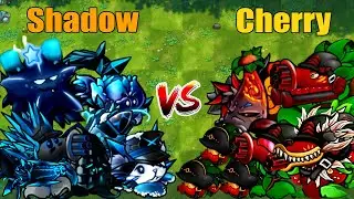 PVZ 1 Fusion 3.1 Challenge!! Team Shadow VS Team Cherry VS 300 Zombie Random - Who Will Win?