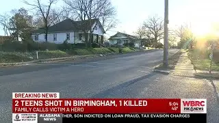 2 teens shot in Birmingham, 1 killed: Family calls victims a hero