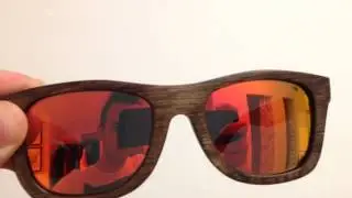 WOOD FELLAS sunglasses 104944_brown/orange Cherry Pickers S