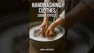 Handwashing Clothes Sound Effect | Wet Fabric Scrubbing & Soapy Water SFX