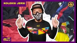 TUNJUK KOLEKSI PERIBADI BERTEMAKAN JERSI LIGA M & WINNER GIVEAWAY 2K SUBSCRIBER TERRAFIC TV