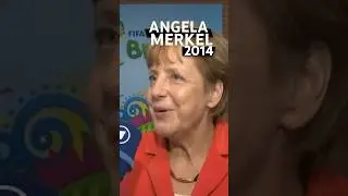 ANGELA MERKEL VOR DEM WM FINALE 2014: 🇩🇪🇦🇷