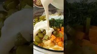 Dill Pickle Pasta Salad