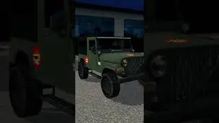 Sidhu moosewala modified Thar mod For Bussid #sidhumoosewala #295 #thar #viral #shorts