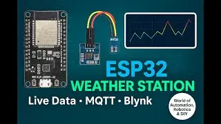 ESP32 Weather Station with Blynk & MQTT | MicroPython IoT Project + GitHub Code