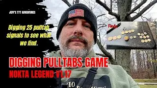 Detecting Pulltab Game to see what we find! #metaldetecting #noktalegend #treasure