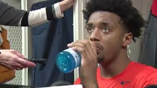 Elijah Hughes Postgame at Georgia Tech