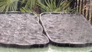 Hail Storm&hellip; Hard Wet Hail&hellip; Small Hail&hellip;