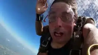 Skydiving For the first time in Castroville, Texas