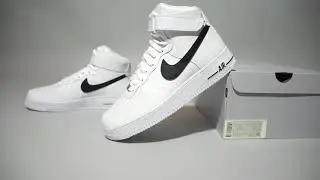 Nike Air Force 1 High White Black CK4369-100