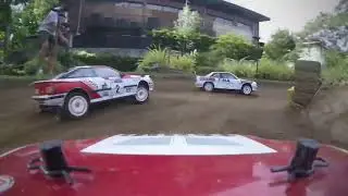Tamiya TT02 Chasing a Pair of Tamiya XV01’s
