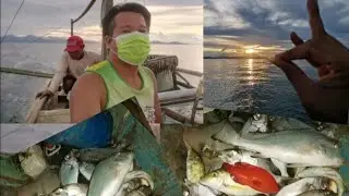Pangisda gamit ang PALANGRE/KITANG daming huli..