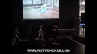Fist Puncher at GDC (Game Developers Conference) 2012: Popping and Locking