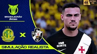 Mirassol vs Vasco da Gama | Brasileirão 2026 | Simulação 4K60FPS Realista | Gogosz Patch.