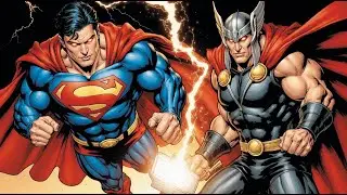 ⚔️ Thor vs Superman &ndash; Battle of Strength and Lightning!