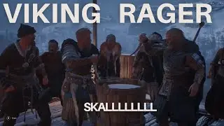Viking Rager | SKAL! AC Valhalla: Party at Halfdan's - Epic Feast & Drinking Challenge