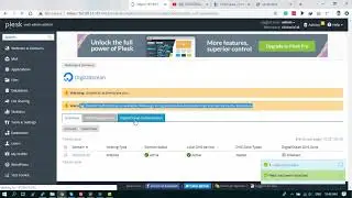 Install Plesk in DigitalOcean Part 3.1: How to add domain in Plesk - DigitalOcean DNS Authorization