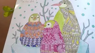 2018 12 Pictures colored in December - Images colorees en decembre