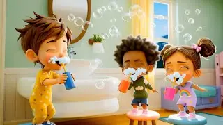Brush Teeth like a PRO with Dax, Jax & Max! #brushyourteeth #toddlersongs #nurseryrhymes