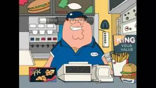 Peter Griffin Ding fries are done