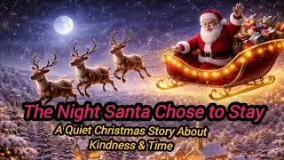 The Night Santa Chose to Stay | A Quiet Christmas Story About Kindness & Time