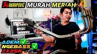 AKRAPOVIC ORIGINAL 100% MURAH MERIAH ZX25R‼️ NGEBASS NGEBULAT🔥PROJECT ZENYA VOL28 #akrapovic #zx25r