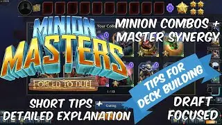 Minion Masters Deck Building for Draft