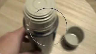 IKEA H&Auml;LSA steel vacuum flask / thermos 404.506.37