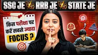 SSC JE vs RRB JE vs State JE: Which is Best for You? #engineerswallah