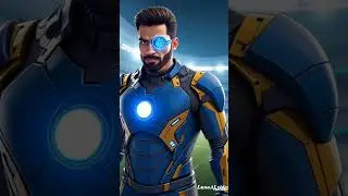 Rohit vs iron man hybrid #ai #shorts #ironman #rohitsharma #ytshorts #ai