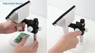 AM-307 🔬 4.3 Inch HD Digital Microscope for PCB Repair & Electronics Inspection | Inskriber