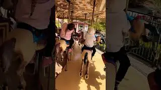 My cousins wanted me to film this lol (hi Tina :D) #carousel #paperdragon #viral
