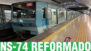Metro De Santiago | Quinto Tren NS-74 Reformado