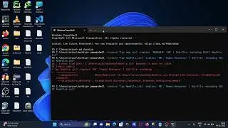 Find and replace text in file Powershell