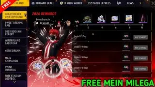 FREE FIRE 2026 REWARD HEART BROKER SPECIAL RING EVENT FREE MEIN MILEGA#viral 🥺🥳