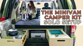 Solo Travel in a Minivan Camper - The Roadloft Solo Camper Kit