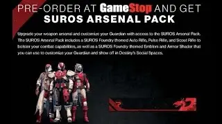 Destiny - Taken King - SUROS Arsenal Pack trailer breakdown!!!
