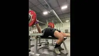 W6D2: comp bench (last double, 137.5kg)