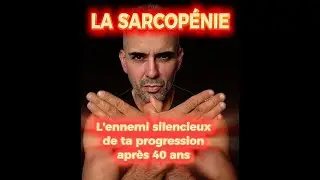 La sarcopénie : l’ennemi silencieux de ta progression après 40 ans